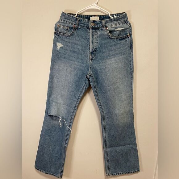 H&M high Rise Mom Jeans 🤍 - Picture 6 of 7